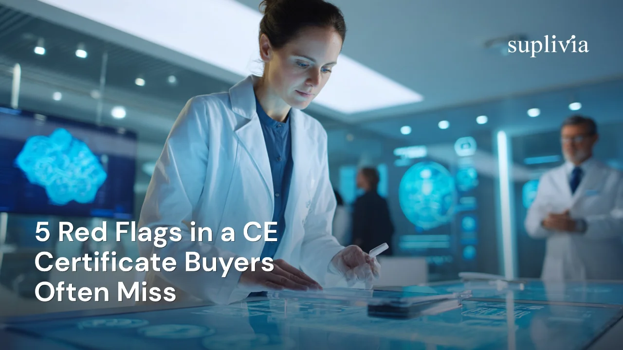 5 Red Flags in a CE Certificate Buyers Often Miss