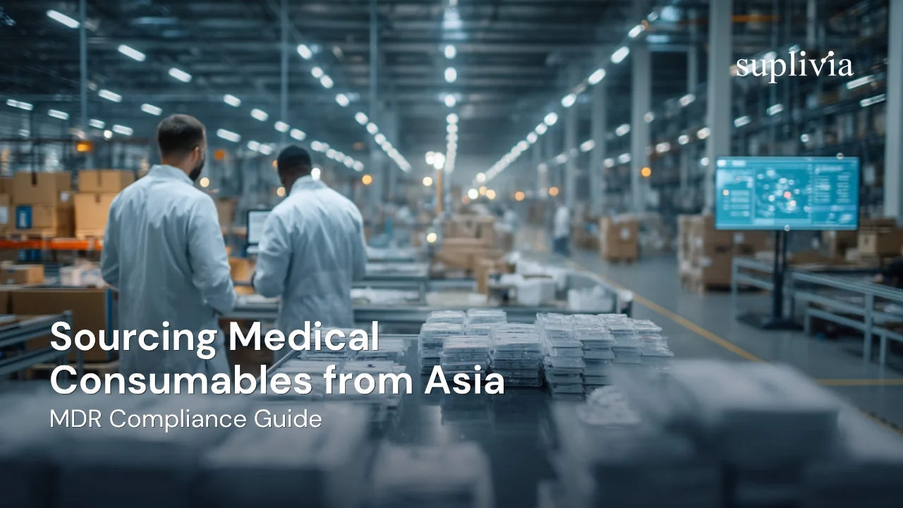 Sourcing Medical Consumables from Asia: MDR Compliance Guide
