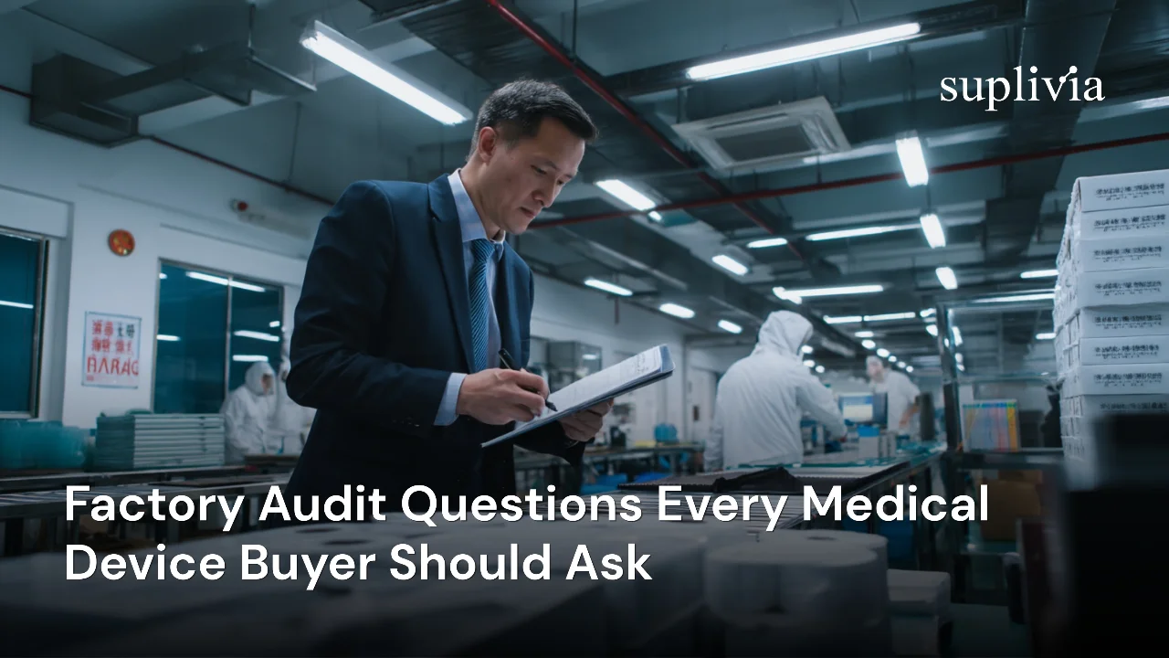 Factory Audit Questions Every Medical Device Buyer Should Ask
