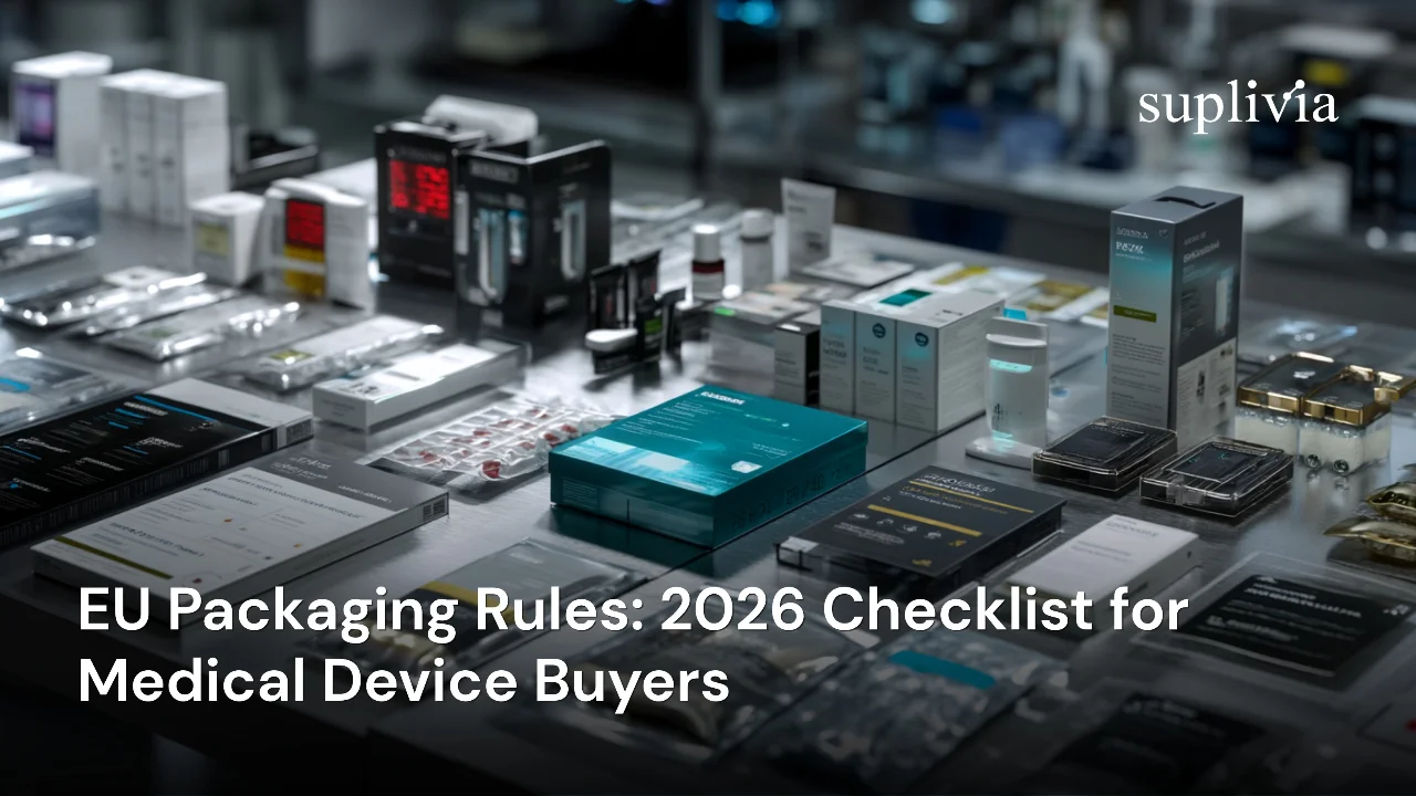 EU Packaging Rules: 2026 Checklist for Medical Device Buyers