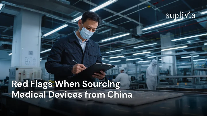 Red Flags When Sourcing Medical Devices from China