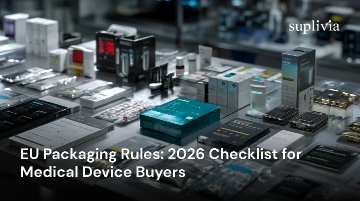 EU Packaging Rules: 2026 Checklist for Medical Device Buyers