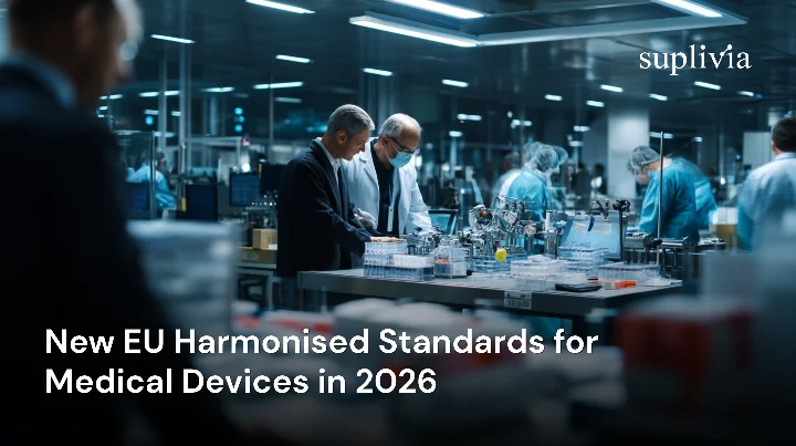 New EU Harmonised Standards for Medical Devices in 2026